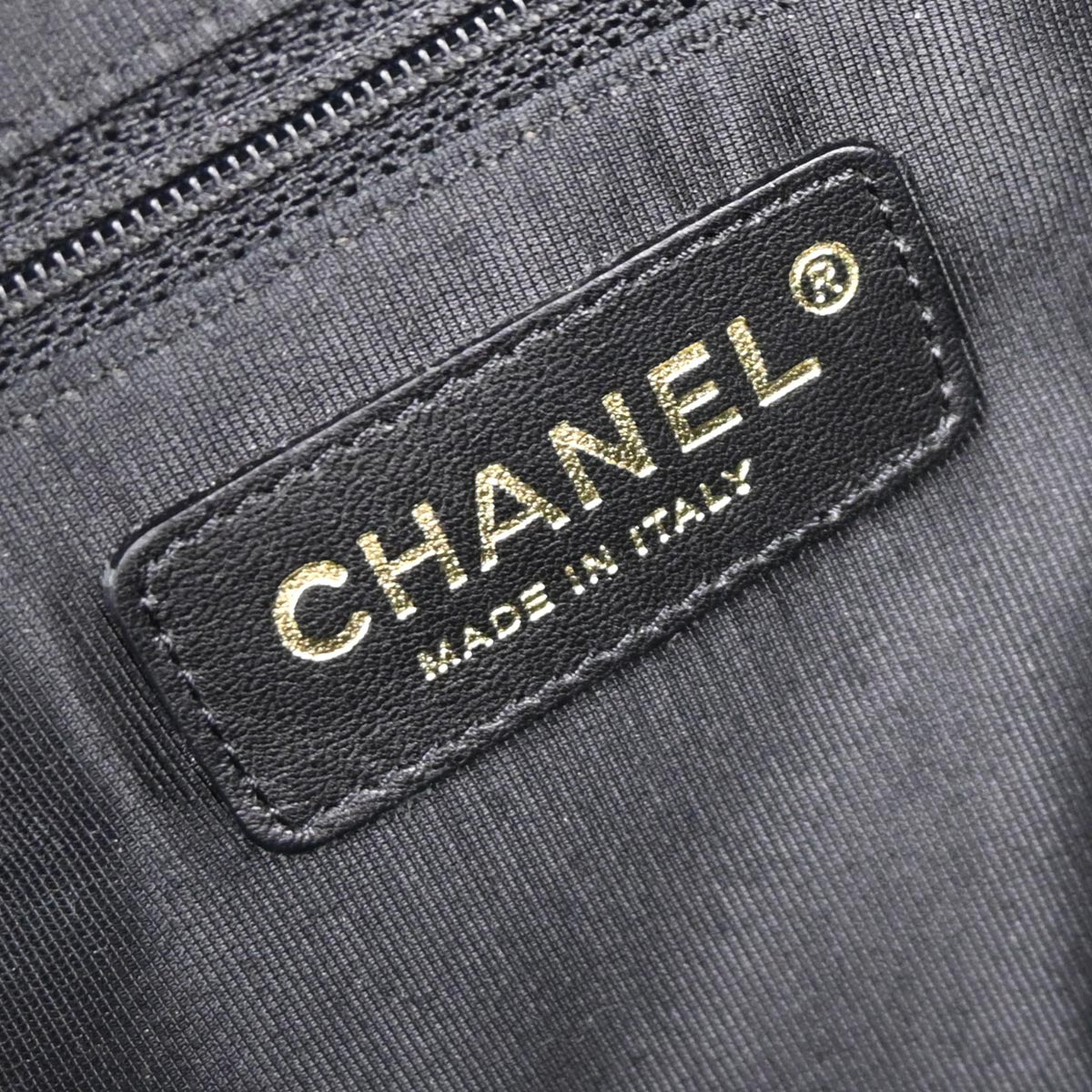 Chanel 2003-200 Black Caviar Bowling Bag