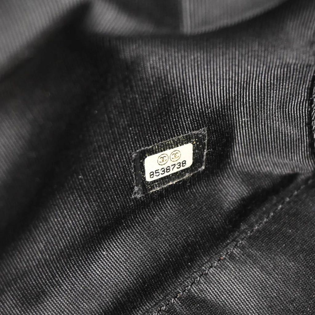 Chanel 2003-200 Black Caviar Bowling Bag